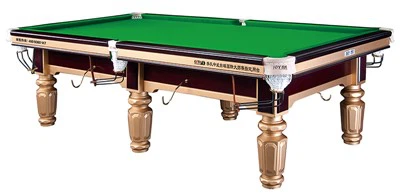 Golden Leg Billiards Table
