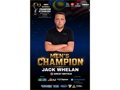 ​Congratulations To Jack Whelan From Great Britain, The Men’s Champion Of The...