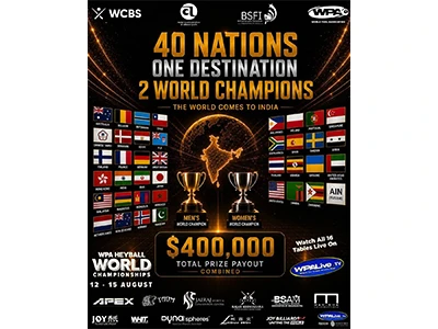 The Stage Is Set For The WPA Heyball World Championship 2026. 8 Days To Go!!